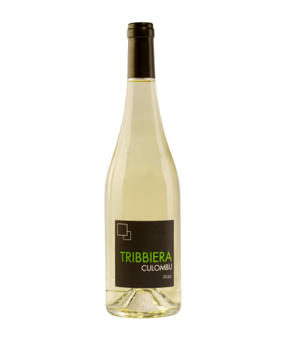 Fles Culombu Tribbiera Blanc, wijn op voorraad bij slijterij t Bockje in Bathmen