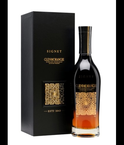 Fles Glenmorangie Signet, single malt whisky, op voorraad bij slijterij t Bockje in Bathmen