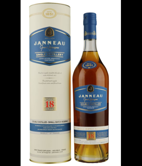 Janneau Armagnac 18 Years Old bij t Bockje in Bathmen