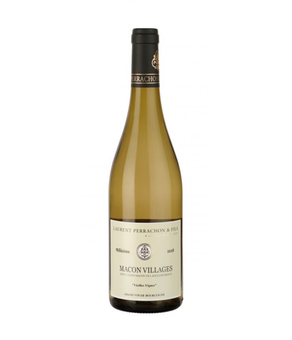 Laurent Perrachon Macon Villages Vielles Vignes, wijn bij t Bockje in Bathmen