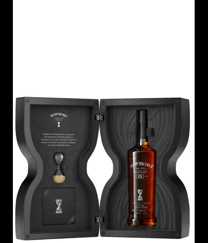 Fles Bowmore 29 Years Old Timeless Series, single malt whisky, op voorraad bij slijterij t Bockje in Bathmen