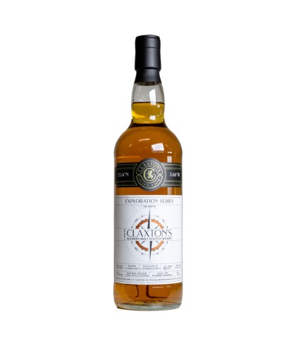 Fles Exploration Campbeltown 6 Years Old 2016, single malt whisky, op voorraad bij slijterij t Bockje in Bathmen