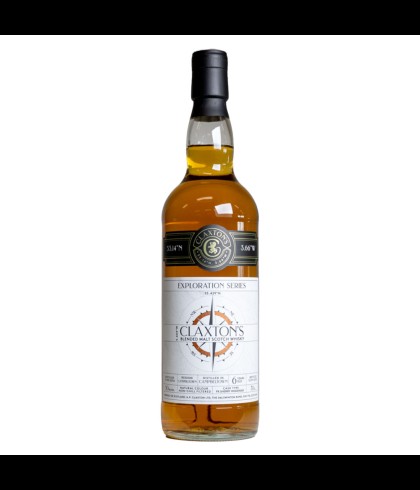 Fles Exploration Campbeltown 6 Years Old 2016, single malt whisky, op voorraad bij slijterij t Bockje in Bathmen