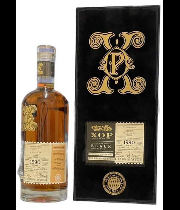 The Macallan 31 Years Sherry Hoghshead Vintage 1990 XOP Black bij t Bockje in Bathmen