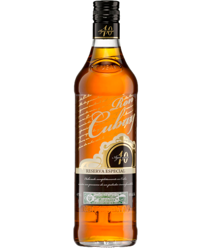 Fles Ron Cubay Reserva Especial Rum, rum, op voorraad bij slijterij t Bockje in Bathmen
