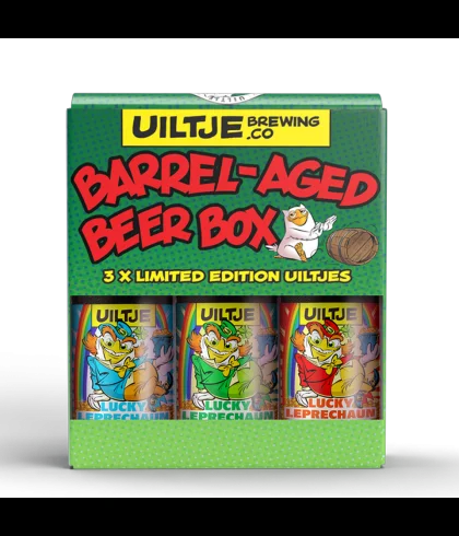 Uiltje Lucky Leprechaun 3-pack limited edition, bij slijterij t Bockje in Bathmen