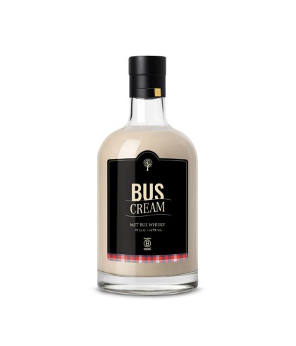 Fles BUS Cream Whisky, whisky, op voorraad bij slijterij ’t Bockje in Bathmen