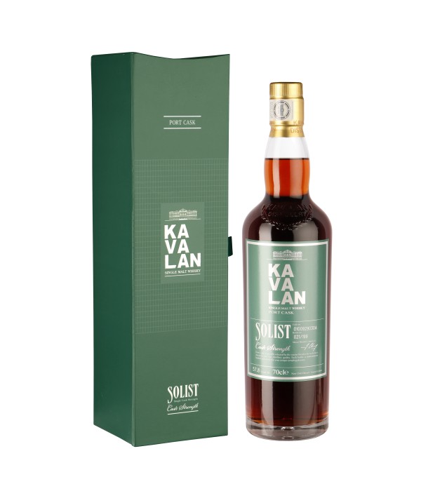 Kavalan Single Malt Whisky – Port Cask – Solist, Taiwan bij t Bockje in Bathmen
