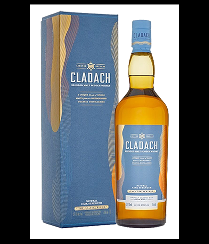Fles Cladach The Coastal Blend Cask Strength, whisky, op voorraad bij slijterij t Bockje in Bathmen