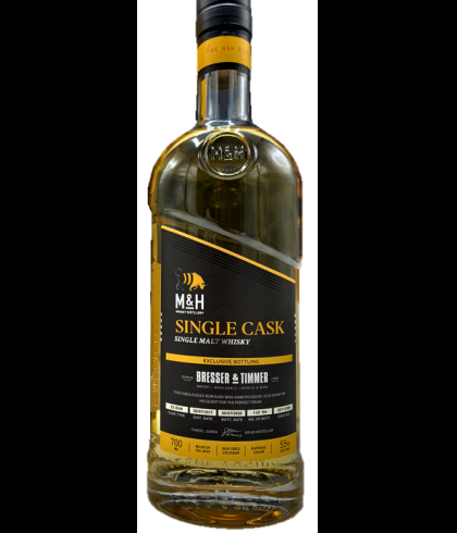 Fles Milk and Honey Rum Cask, Israelische single malt whisky, op voorraad bij slijterij t Bockje in Bathmen