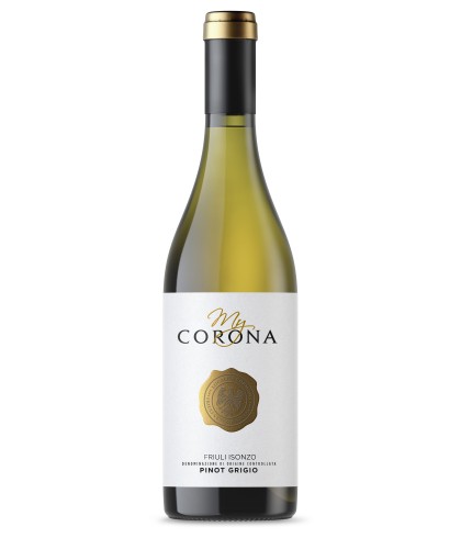 Fles Castello di Spessa My Corona Pinot Grigio, wijn op voorraad bij slijterij t Bockje in Bathmen