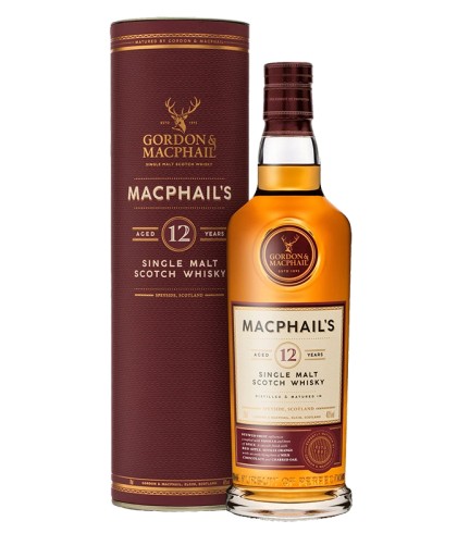Fles Gordon & MacPhail’s 12 Years Old, single malt whisky, op voorraad bij slijterij t Bockje in Bathmen