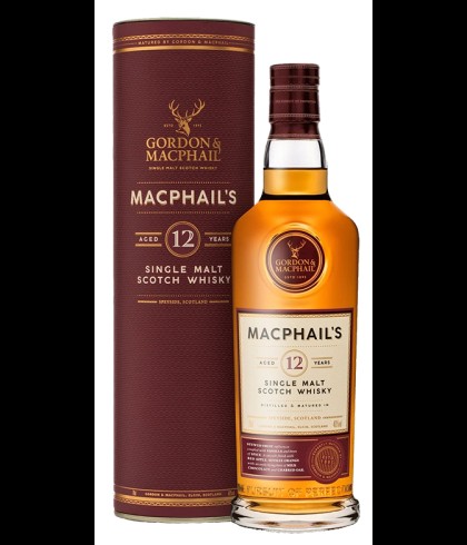 Fles Gordon & MacPhail&rsquo;s 12 Years Old, single malt whisky, op voorraad bij slijterij t Bockje in Bathmen