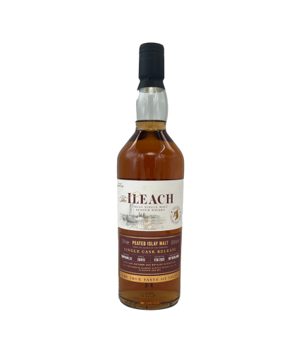 Fles Islay single malt van The Ileach, op voorraad bij slijterij ’t Bockje in Bathmen