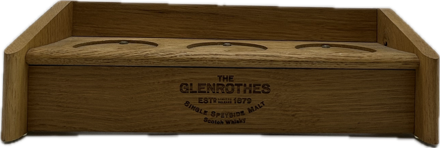 Artikel Flessenstandaard voor The Glenrothes Whisky's, bij slijterij ’t Bockje in Bathmen