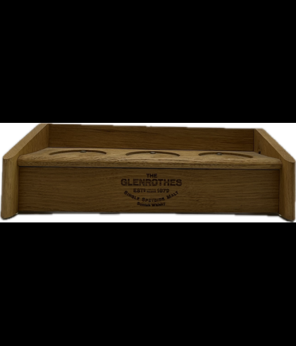 Flessenstandaard voor The Glenrothes whisky voor drie flessen, op voorraad bij slijterij t Bockje in Bathmen