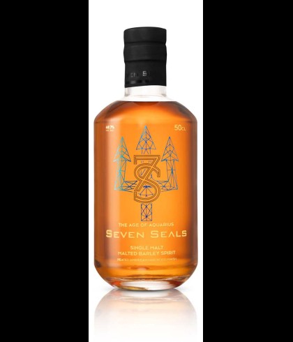 Fles Seven Seals The Age of Aquarius, Zwitserse whisky, op voorraad bij slijterij t Bockje in Bathmen