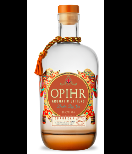 Fles Opihr Aromatic Bitters European Edition, gin, bij slijterij t Bockje in Bathmen