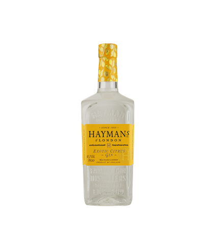 Fles Hayman's Exotic Citrus Gin, gin, op voorraad bij slijterij ’t Bockje in Bathmen