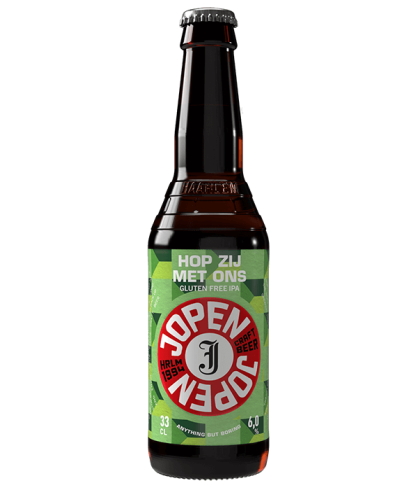 Jopen Hop Zij Met Ons, bier op voorraad bij slijterij t Bockje in Bathmen