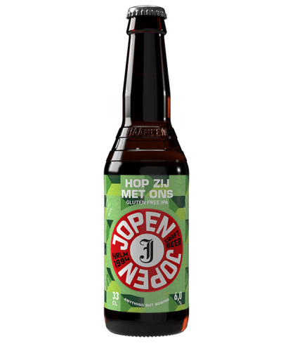 Jopen Hop Zij Met Ons, bier op voorraad bij slijterij t Bockje in Bathmen