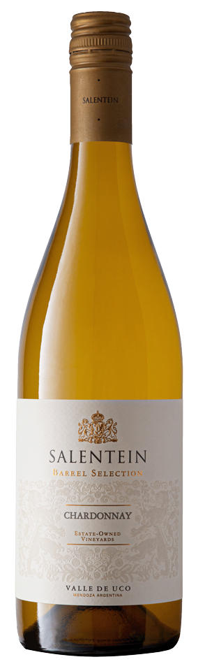Fles Salentein Barrel Selection Chardonnay, wijn, op voorraad bij slijterij ’t Bockje in Bathmen
