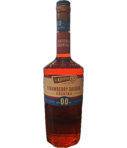 Alcoholvrije drank De Kuyper Batched 0,0% Strawberry Daiquiri van De Kuyper, bij slijterij ’t Bockje in Bathmen