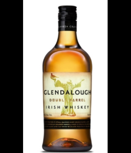 Fles Glendalough Double Barrel, single malt whisky, op voorraad bij slijterij t Bockje in Bathmen