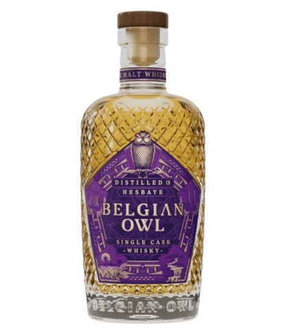 Fles Belgian Owl Passion Single Cask, single malt whisky, op voorraad bij slijterij t Bockje in Bathmen