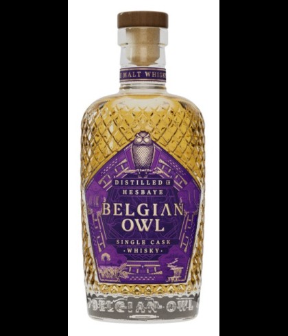 Fles Belgian Owl Passion Single Cask, single malt whisky, op voorraad bij slijterij t Bockje in Bathmen