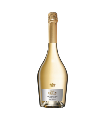 Fles Comtesse Gerin Grand Cru Blanc 100% Chardonnay, wijn, op voorraad bij slijterij t Bockje in Bathmen