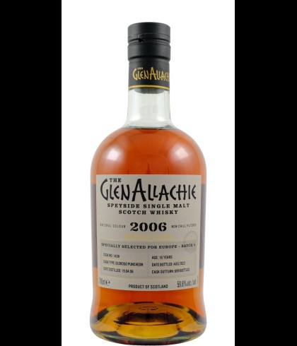 Fles Glenallachie 2006 Single Cask, whisky, bij slijterij ’t Bockje in Bathmen