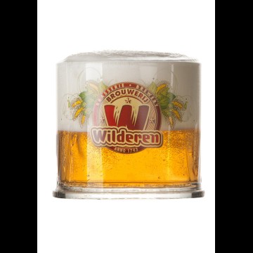 Wilderen Goud bierglas  33 cl.