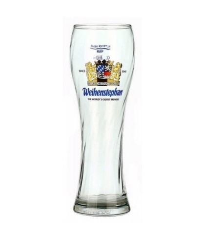 Weihenstephaner Bierglas 50 cl, glas bij t Bockje in Bathmen