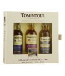 Bottle of Tomintoul triple pack 3x5 cl. 16Y/10Y/Tlath, whisky