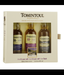 Bottle of Tomintoul triple pack 3x5 cl. 16Y/10Y/Tlath, whisky