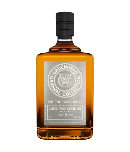 Fles Cadenhead’s Glenburgie 13 Years Old, single malt whisky, op voorraad bij slijterij t Bockje in Bathmen