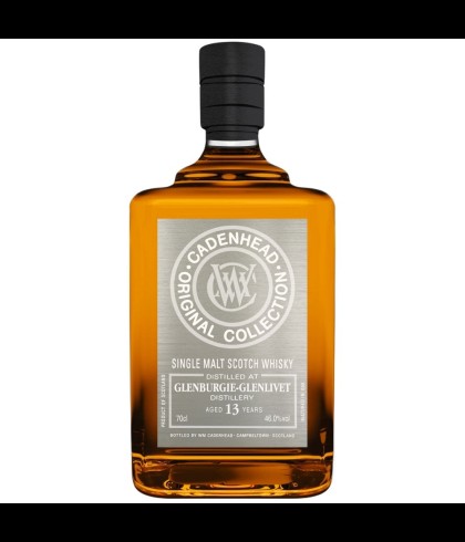 Fles Cadenhead&rsquo;s Glenburgie 13 Years Old 2010, single malt whisky, op voorraad bij slijterij t Bockje in Bathmen
