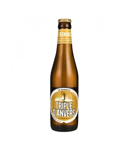 Fles De Koninck Tripel d'Anvers, bier van De Koninck, bij slijterij t Bockje in Bathmen