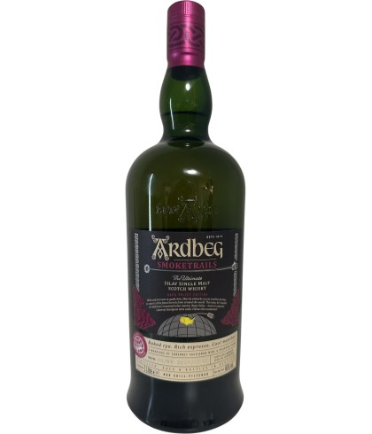 Fles Ardbeg Smoketrails Napa Valley Edition, whisky, op voorraad bij slijterij t Bockje in Bathmen