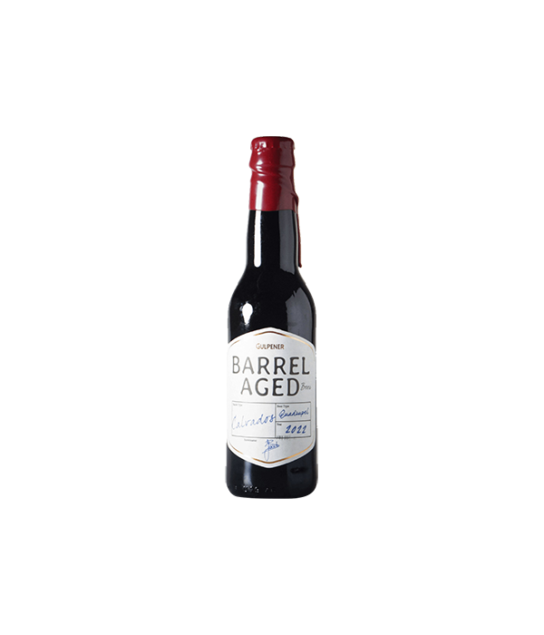 Gulpener Calvados Barrel Aged Quadrupel 2022 bij t Bockje in Bathmen