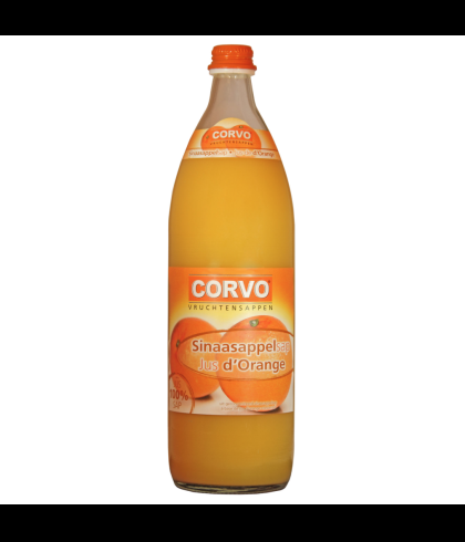 Fles Corvo Sinaasappelsap 1L van Corvo, bij slijterij ’t Bockje in Bathmen