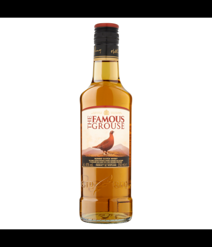 Fles The Famous Grouse 35 cl, Schotse blended whisky, op voorraad bij slijterij t Bockje in Bathmen