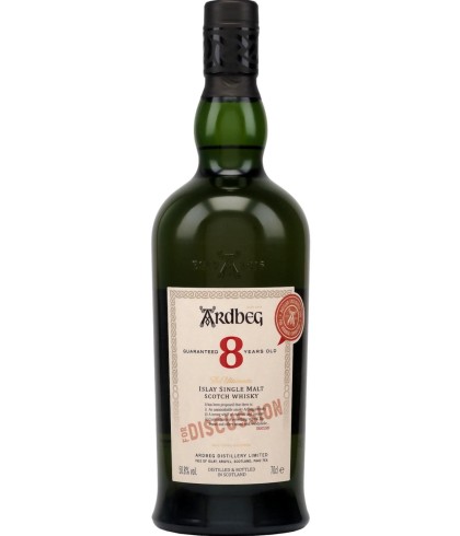 Fles Ardbeg 8 Years For Discussion, whisky, op voorraad bij slijterij t Bockje in Bathmen
