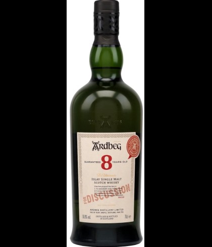 Fles Ardbeg 8 Years For Discussion, whisky, op voorraad bij slijterij t Bockje in Bathmen