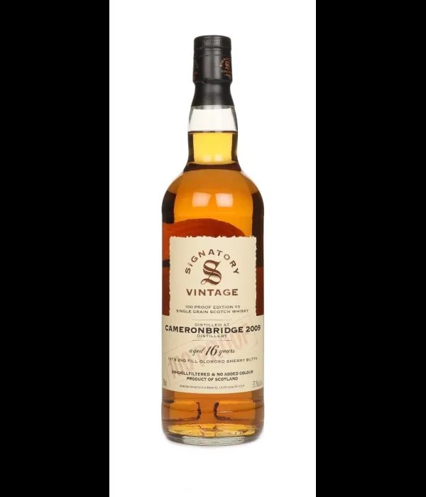 Signatory Cameronbridge 2009 100 PROOF #3 bij t Bockje in Bathmen