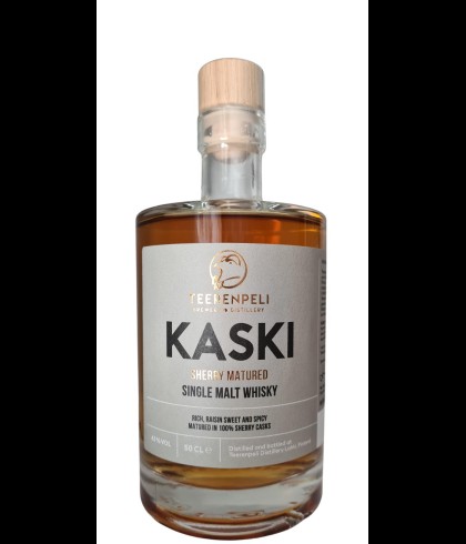 Fles Teerenpeli Kaski 2022, whisky, op voorraad bij slijterij t Bockje in Bathmen