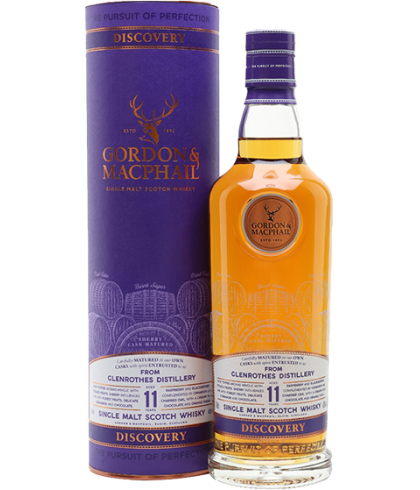 Fles Discovery Glenrothes 11 Years Old, single malt whisky, op voorraad bij slijterij t Bockje in Bathmen