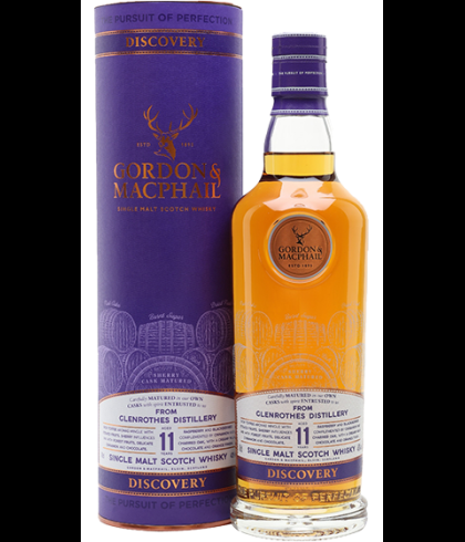 Fles Discovery Glenrothes 11 Years Old, single malt whisky, op voorraad bij slijterij t Bockje in Bathmen