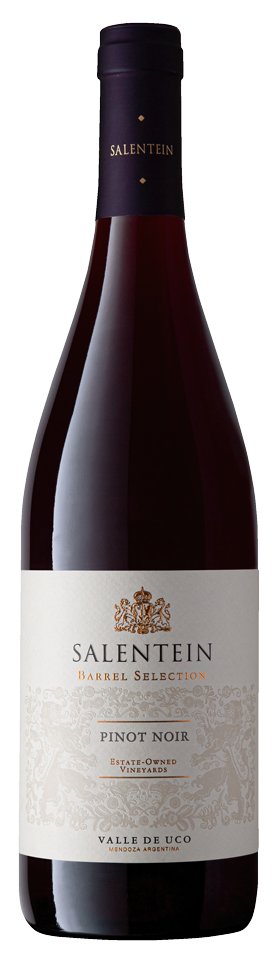 Fles Salentein Barrel Selection Pinot Noir, wijn, bij slijterij ’t Bockje in Bathmen